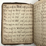 1829-30 Penmanship Practice Notebook, in German, Presumed American