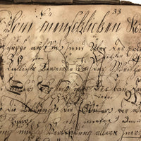 1829-30 Penmanship Practice Notebook, in German, Presumed American