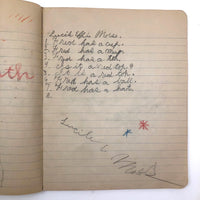 Marion and Lucille Effie Morse's "Big Game" Notebook, Hallowell Maine