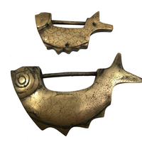 Brass Chinese Koi Shaped Locks