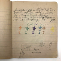 Marion and Lucille Effie Morse's "Big Game" Notebook, Hallowell Maine