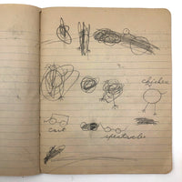 Marion and Lucille Effie Morse's "Big Game" Notebook, Hallowell Maine