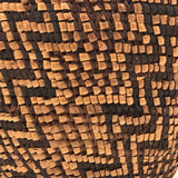 Stunning Antique Northwest Coast Native American Fully Imbricated Basket, Presume Klickitat