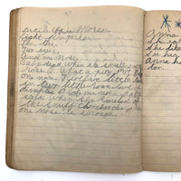 Marion and Lucille Effie Morse's "Big Game" Notebook, Hallowell Maine