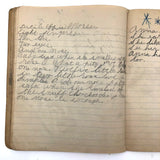 Marion and Lucille Effie Morse's "Big Game" Notebook, Hallowell Maine