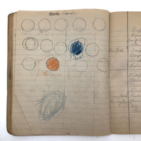 Marion and Lucille Effie Morse's "Big Game" Notebook, Hallowell Maine