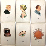 Original 1923 Teuila Fortune Telling Cards, Complete Deck with Instruction Booklet