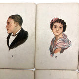 Original 1923 Teuila Fortune Telling Cards, Complete Deck with Instruction Booklet