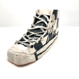 Handmade Ceramic Converse Checkerboard All Star High Top