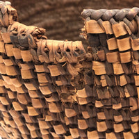 Stunning Antique Northwest Coast Native American Fully Imbricated Basket, Presume Klickitat