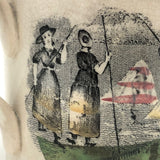 Early Staffordshire Franklin Maxims Child's Cup, Make Hay While the Sun Shines