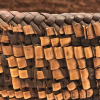 Stunning Antique Northwest Coast Native American Fully Imbricated Basket, Presume Klickitat