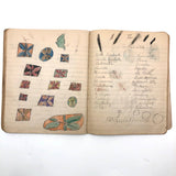 Marion and Lucille Effie Morse's "Big Game" Notebook, Hallowell Maine