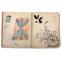 Marion and Lucille Effie Morse's "Big Game" Notebook, Hallowell Maine