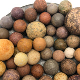 Bunch of Antique Clay Marbles - Batch One
