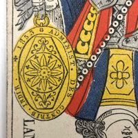 Complete Deck #2 of Antique French Gatteaux Playing Cards, 1890