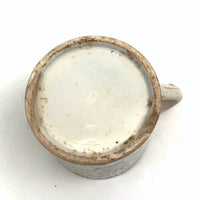 Early Staffordshire Franklin's Maxims Child's Cup, Little Strokes Fell Big Oaks