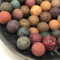 Bunch of Antique Clay Marbles - Batch 2