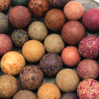 Bunch of Antique Clay Marbles - Batch 2