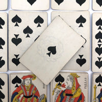 Complete Deck #2 of Antique French Gatteaux Playing Cards, 1890