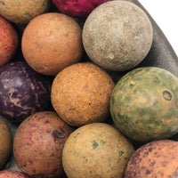 Bunch of Antique Clay Marbles - Batch 4
