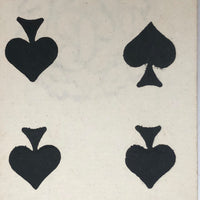 Complete Deck #2 of Antique French Gatteaux Playing Cards, 1890
