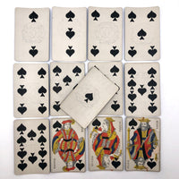 Complete Deck #2 of Antique French Gatteaux Playing Cards, 1890