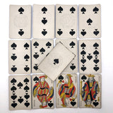 Complete Deck #2 of Antique French Gatteaux Playing Cards, 1890