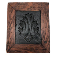 Antique Architectural Ornament Mold: Leaf