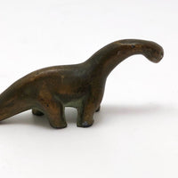 Cast Metal with Brass Finish Vintage SRG Dinosaur