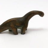 Cast Metal with Brass Finish Vintage SRG Dinosaur