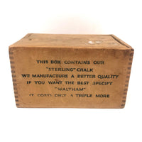 Beautiful Old Faithful c. 1920s Box of Chalk