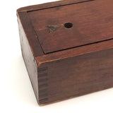 Early Milton Bradley Froebel "Gift No. 1" Kindergarten Blocks Box (Box Only)
