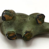 Cast Metal with Brass Finish Vintage SRG Dinosaur