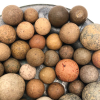 Bunch of Antique Clay Marbles - Batch 5