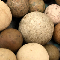 Bunch of Antique Clay Marbles - Batch 5