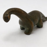 Cast Metal with Brass Finish Vintage SRG Dinosaur