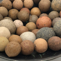 Bunch of Antique Clay Marbles - Batch 5