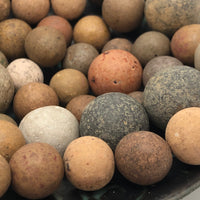 Bunch of Antique Clay Marbles - Batch 5