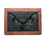 Antique Architectural Ornament Mold: Bat-like Curve!