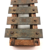 Beautiful c. 1890s German Xylophone with Litho Decorated Sides