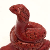 Red Clay Mexican Snake Ocarina