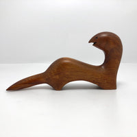 Carved Otter by Richard Tompkins, Nova Scotia