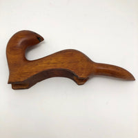 Carved Otter by Richard Tompkins, Nova Scotia