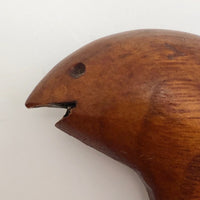 Carved Otter by Richard Tompkins, Nova Scotia