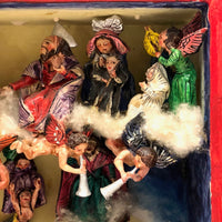 Amazing Claudio Jimenez Peruvian Mixed Media Retablo Signed