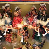 Amazing Claudio Jimenez Peruvian Mixed Media Retablo Signed