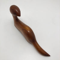 Carved Otter by Richard Tompkins, Nova Scotia