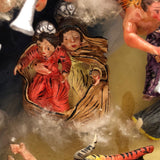 Amazing Claudio Jimenez Peruvian Mixed Media Retablo Signed