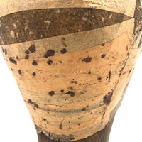 Evocative Old Wooden Hat Form with Tape Helmet